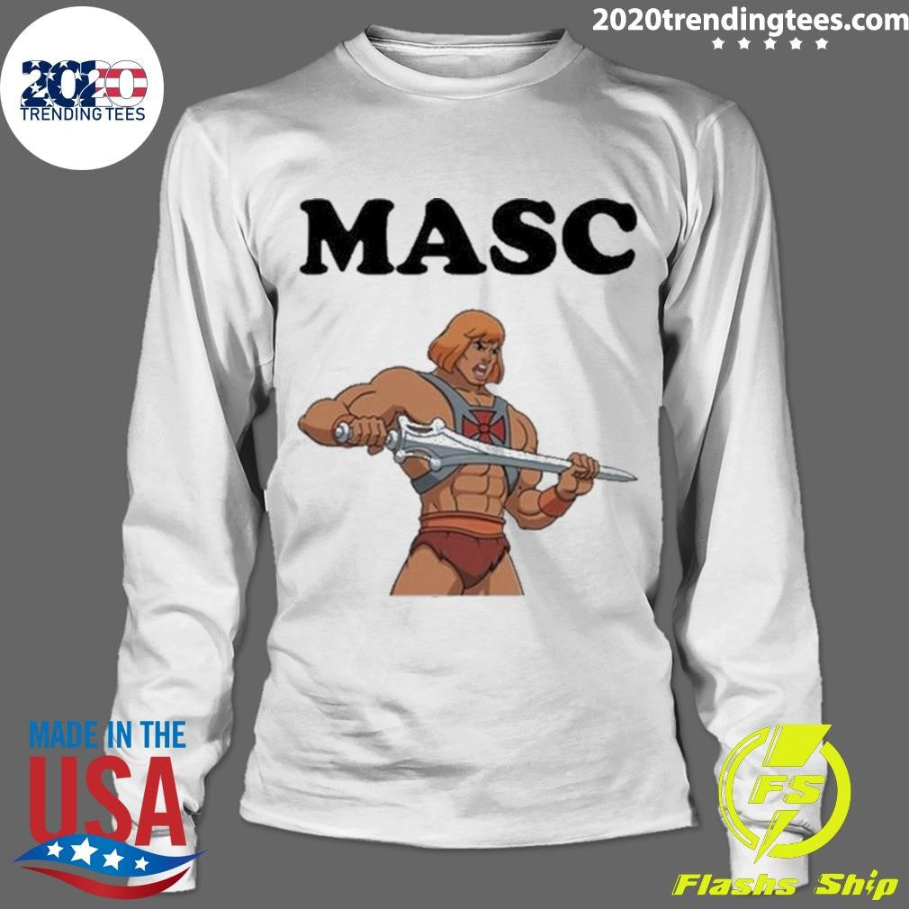 Nice Masc He-Man Cartoon - Adult & Kids T-Shirts, Sweatshirts & Hoodies apparel design preview 4