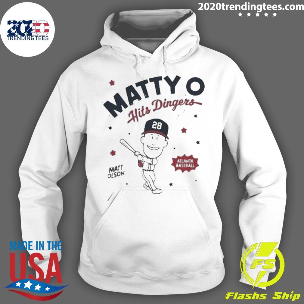 Nice Matty O Hits Dingers - Adult & Kids T-Shirts, Sweatshirts & Hoodies apparel design preview 2