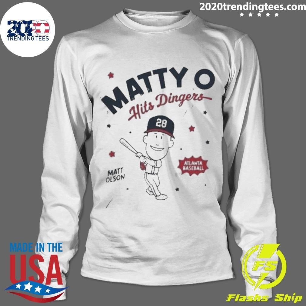 Nice Matty O Hits Dingers - Adult & Kids T-Shirts, Sweatshirts & Hoodies apparel design preview 4