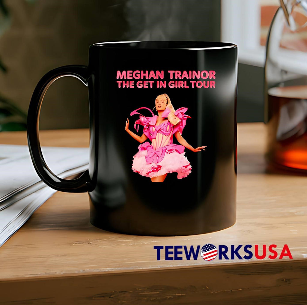Nice Meghan Trainor The Get In Girl Tour - Adult & Kids T-Shirts, Sweatshirts & Hoodies apparel design preview 2