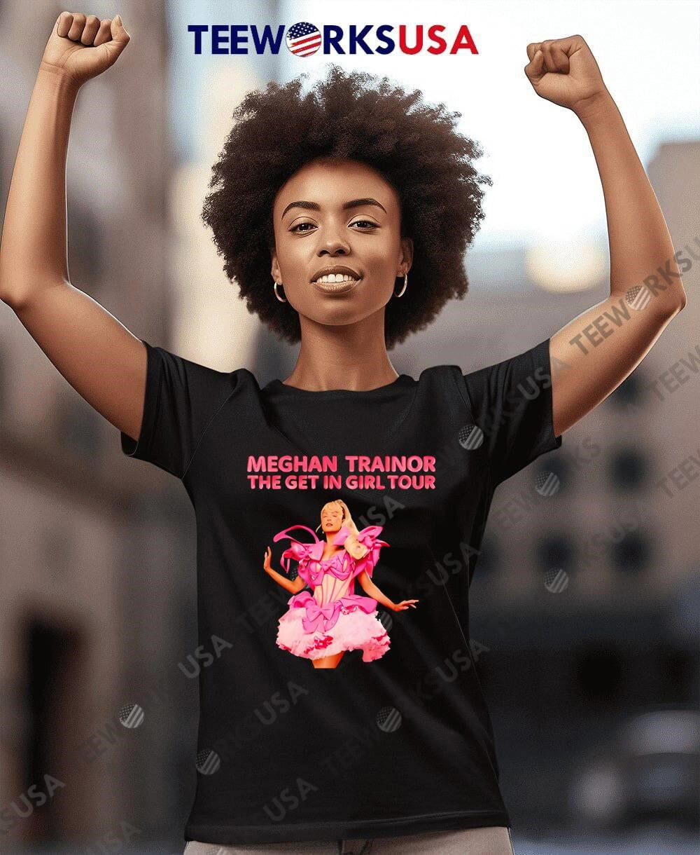 Nice Meghan Trainor The Get In Girl Tour - Adult & Kids T-Shirts, Sweatshirts & Hoodies apparel design preview 8
