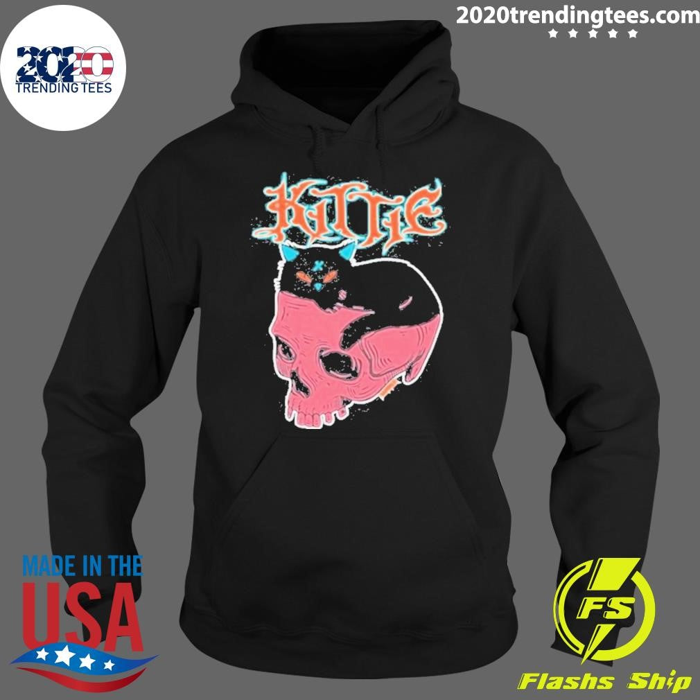 Nice Metal Hammer Kittie - Adult & Kids T-Shirts, Sweatshirts & Hoodies apparel design preview 2
