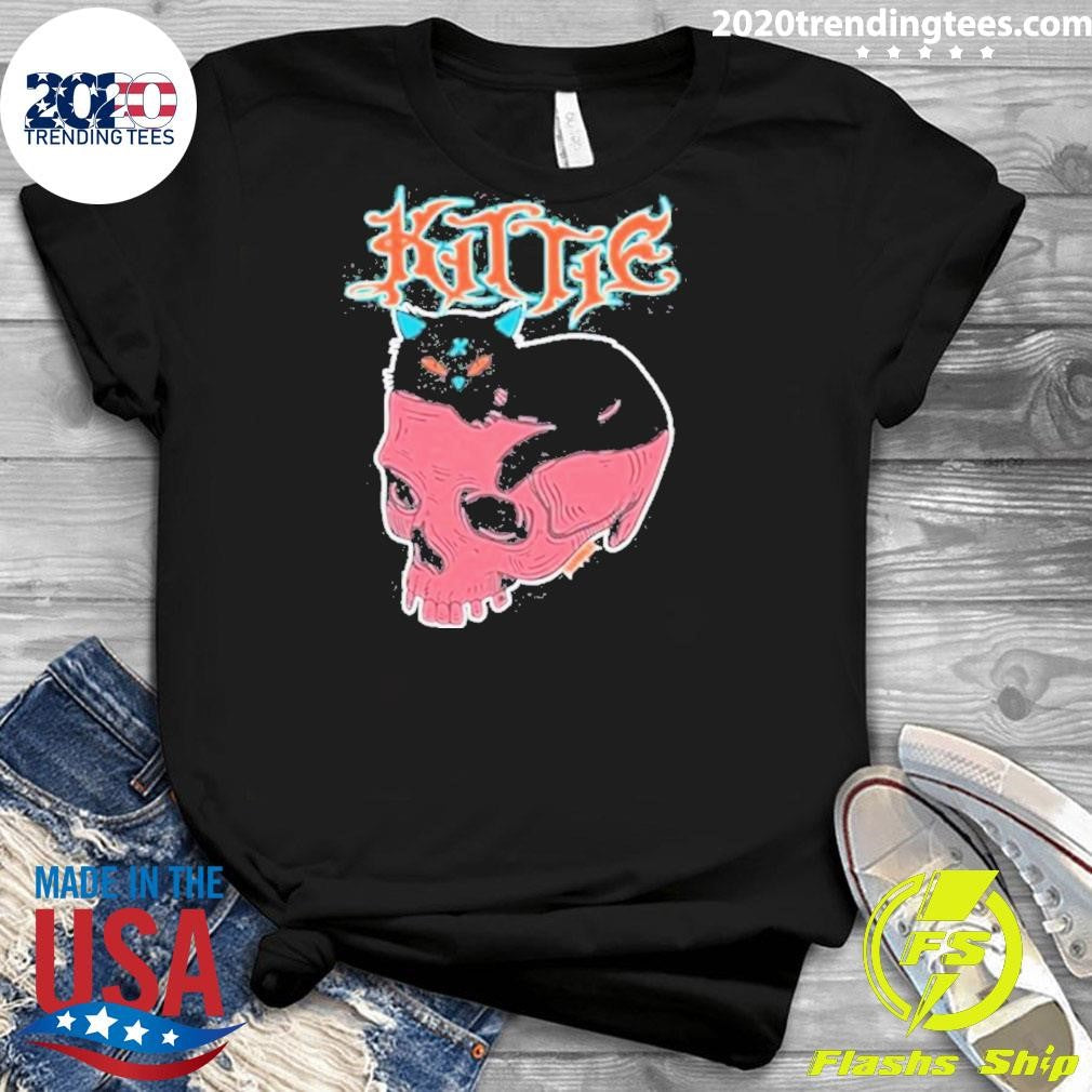 Nice Metal Hammer Kittie - Adult & Kids T-Shirts, Sweatshirts & Hoodies apparel design preview 3