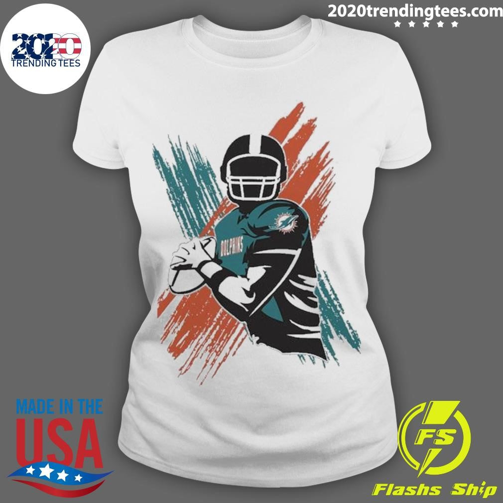 Nice Miami Dolphins Starter Player X Logo Graphic - Adult & Kids T-Shirts, Sweatshirts & Hoodies apparel design preview 3