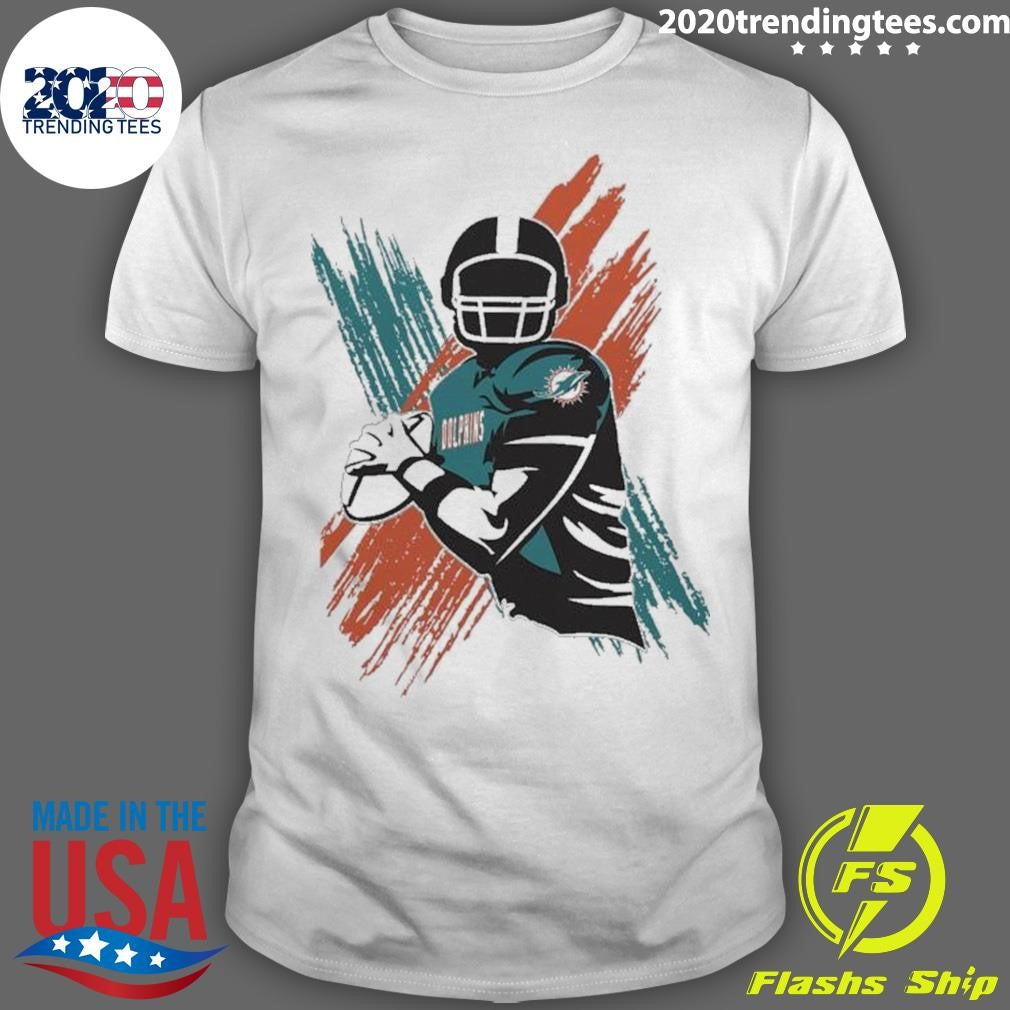 Nice Miami Dolphins Starter Player X Logo Graphic - Adult & Kids T-Shirts, Sweatshirts & Hoodies apparel design preview 1