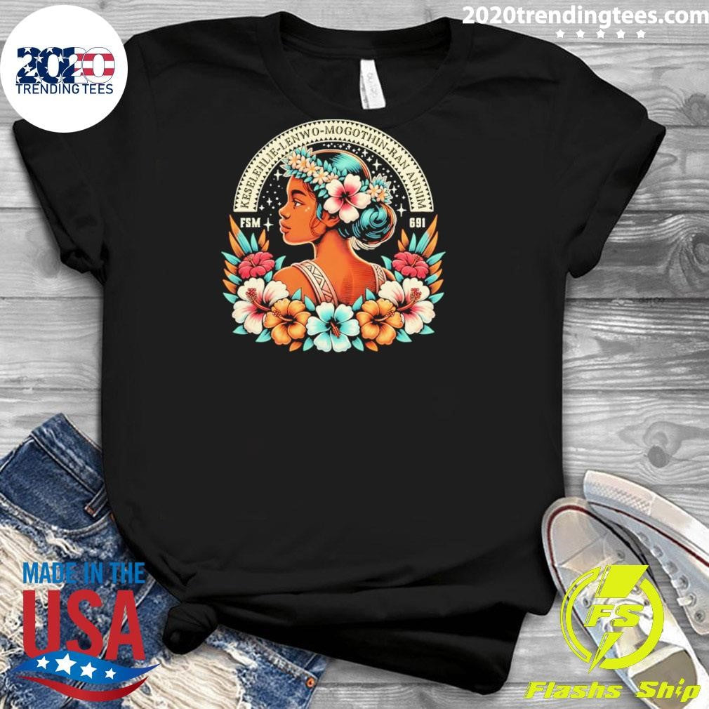 Nice Micronesia Chuuk Yap Kosrae Pohnpei 691 Fsm - Adult & Kids T-Shirts, Sweatshirts & Hoodies apparel design preview 3