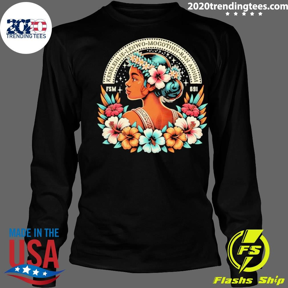 Nice Micronesia Chuuk Yap Kosrae Pohnpei 691 Fsm - Adult & Kids T-Shirts, Sweatshirts & Hoodies apparel design preview 4