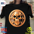Nice Moto Skull Head Royal Logo - Adult & Kids T-Shirts, Sweatshirts & Hoodies apparel design preview 1