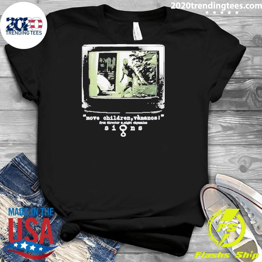 Nice Move Children Vamanos From Director M.Night - Adult & Kids T-Shirts, Sweatshirts & Hoodies apparel design preview 3