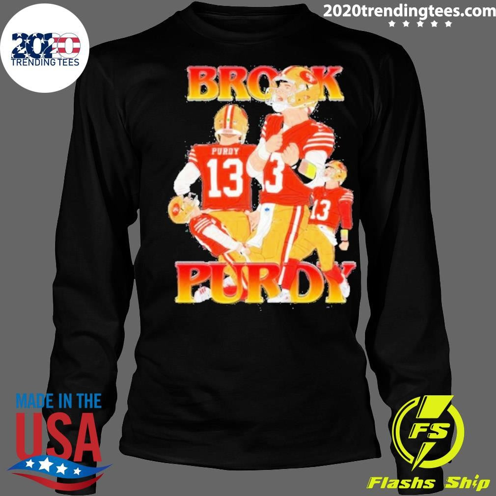 Nice Mr. Relevant Brock Purdy - Adult & Kids T-Shirts, Sweatshirts & Hoodies apparel design preview 4