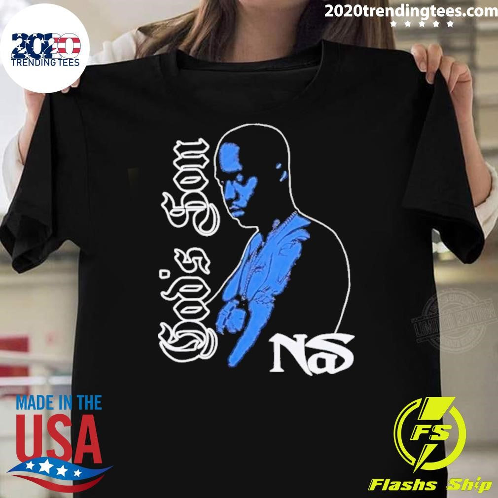 Nice Nas God's Son Tracklist - Adult & Kids T-Shirts, Sweatshirts & Hoodies apparel design preview 1