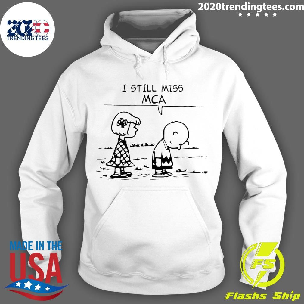 Nice Peanuts Characters I Still Miss Mca - Adult & Kids T-Shirts, Sweatshirts & Hoodies apparel design preview 2