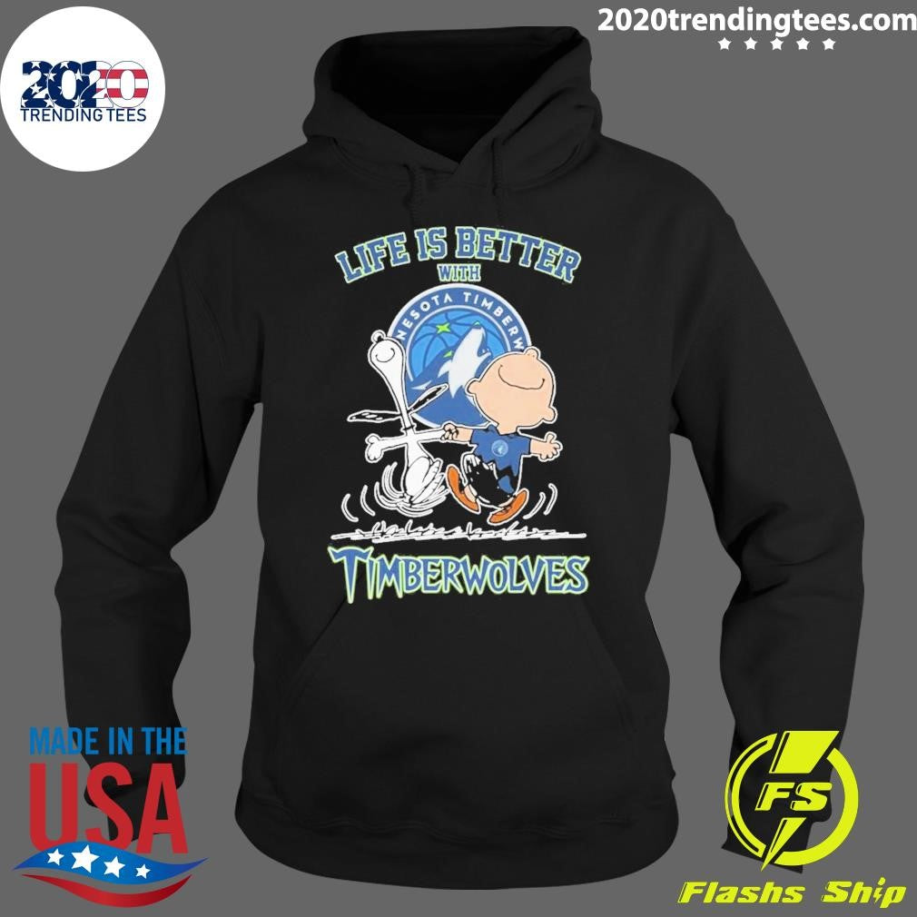 Nice Peanuts Snoopy And Charlie Brown Life Is Better - Adult & Kids T-Shirts, Sweatshirts & Hoodies apparel design preview 2