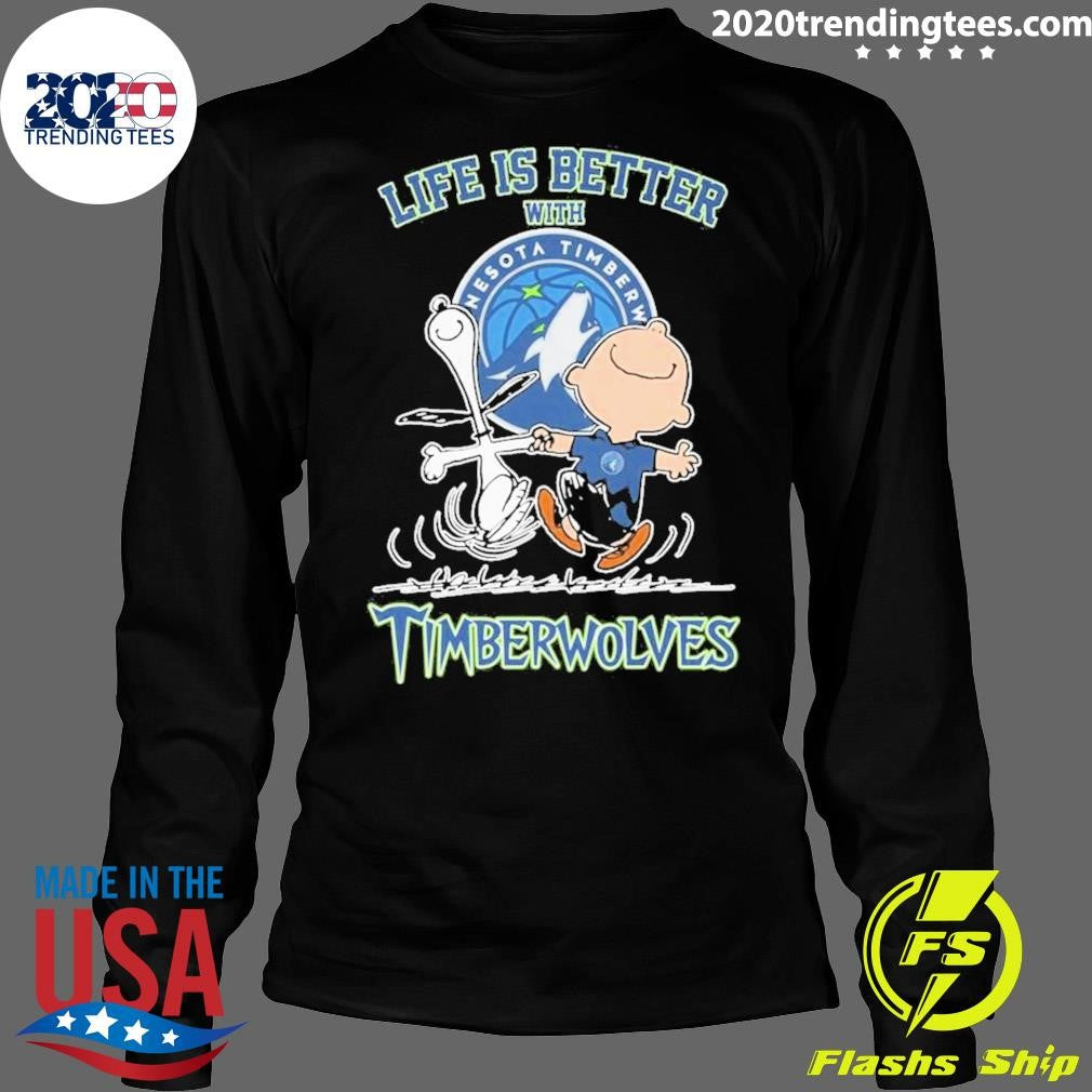 Nice Peanuts Snoopy And Charlie Brown Life Is Better - Adult & Kids T-Shirts, Sweatshirts & Hoodies apparel design preview 4