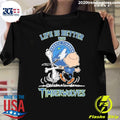 Nice Peanuts Snoopy And Charlie Brown Life Is Better - Adult & Kids T-Shirts, Sweatshirts & Hoodies apparel design preview 1