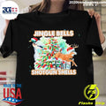 Nice Reindeer Jingle Bells Shotgun Shells Christmas - Adult & Kids T-Shirts, Sweatshirts & Hoodies apparel design preview 1