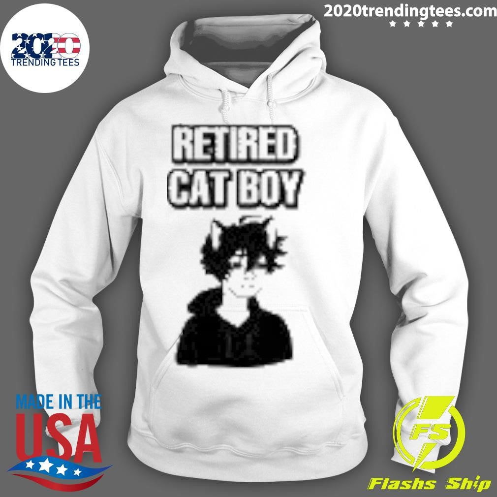 Nice Retired Cat Boy - Adult & Kids T-Shirts, Sweatshirts & Hoodies apparel design preview 2