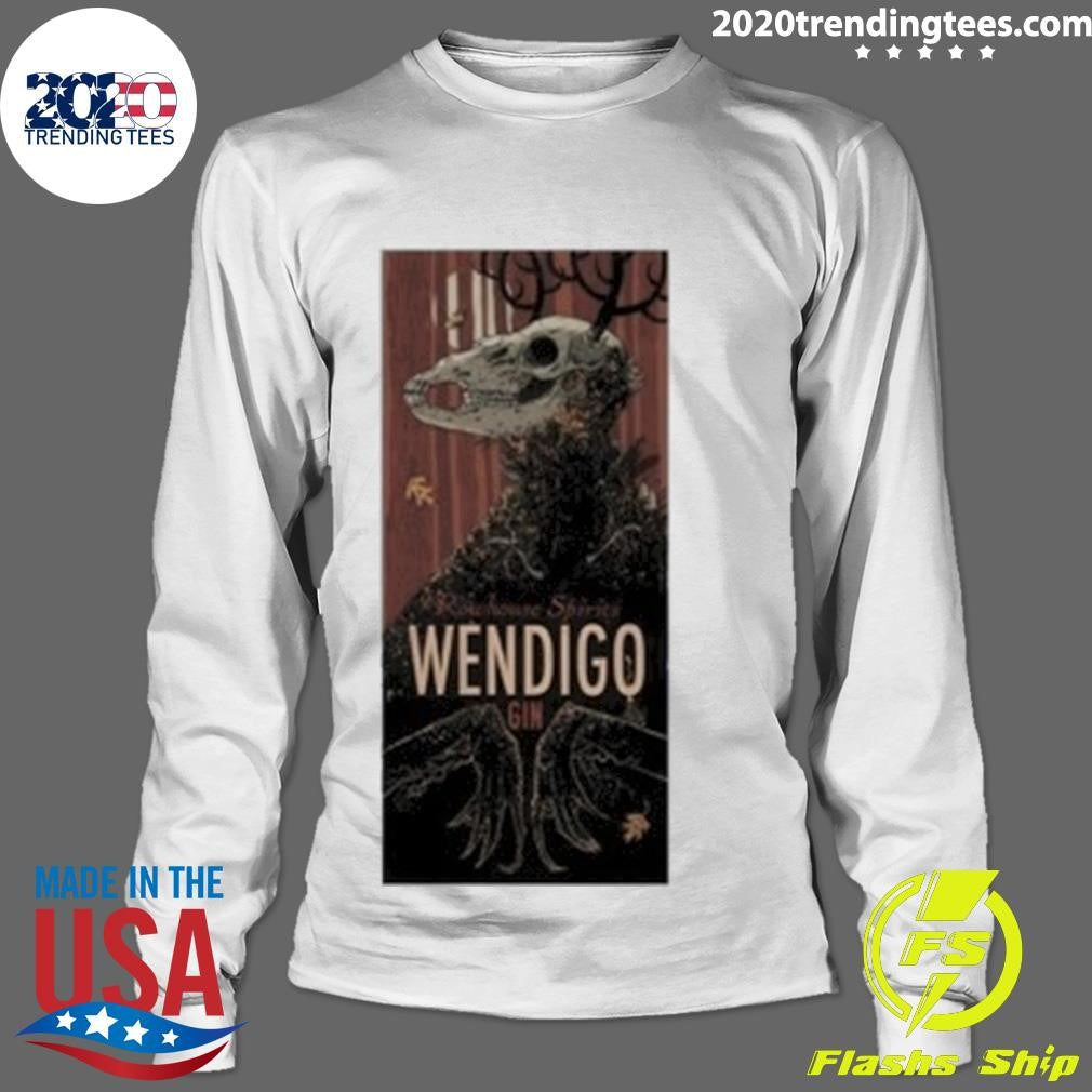 Nice Rowhouse Spirits Wendigo Gin - Adult & Kids T-Shirts, Sweatshirts & Hoodies apparel design preview 4