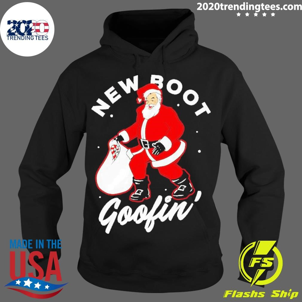Nice Santa Claus New Boot Goofin' Christmas - Adult & Kids T-Shirts, Sweatshirts & Hoodies apparel design preview 2