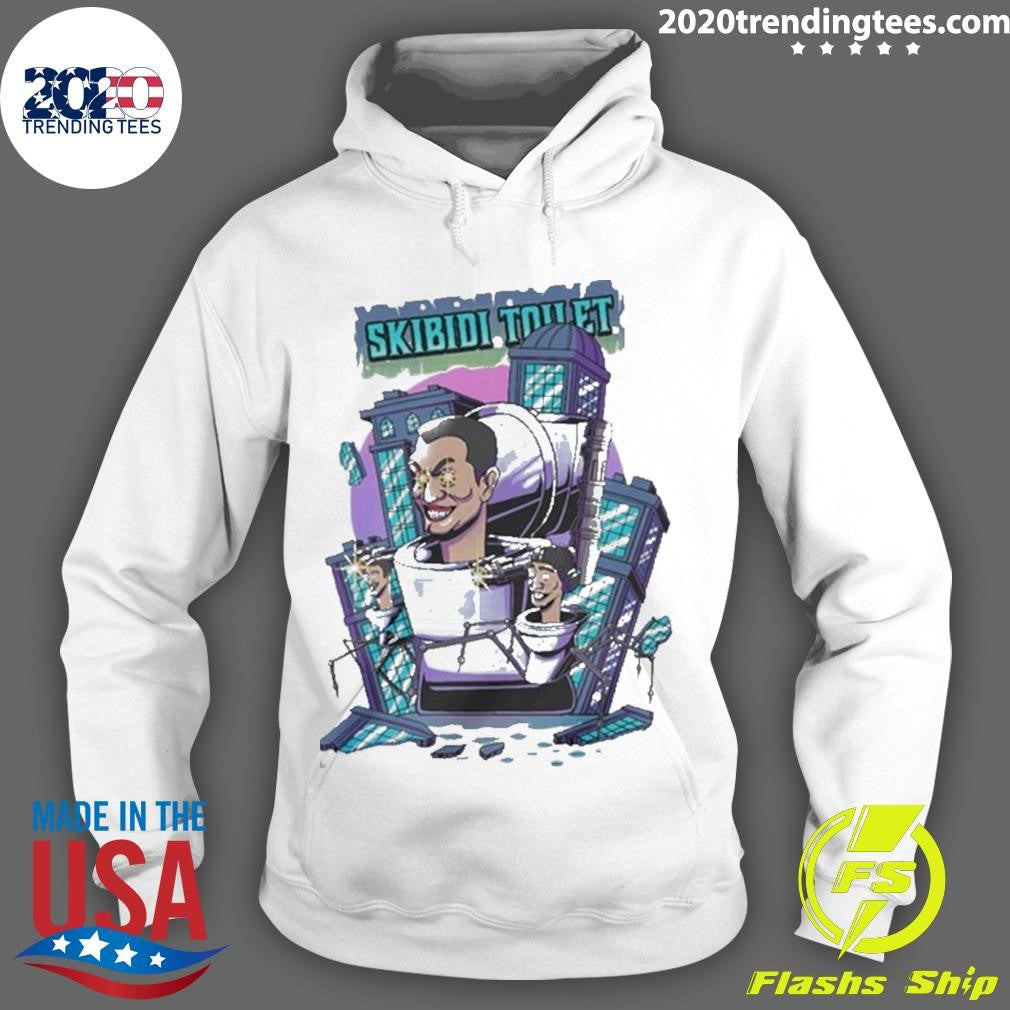Nice Skibidi Toilet - Adult & Kids T-Shirts, Sweatshirts & Hoodies apparel design preview 2