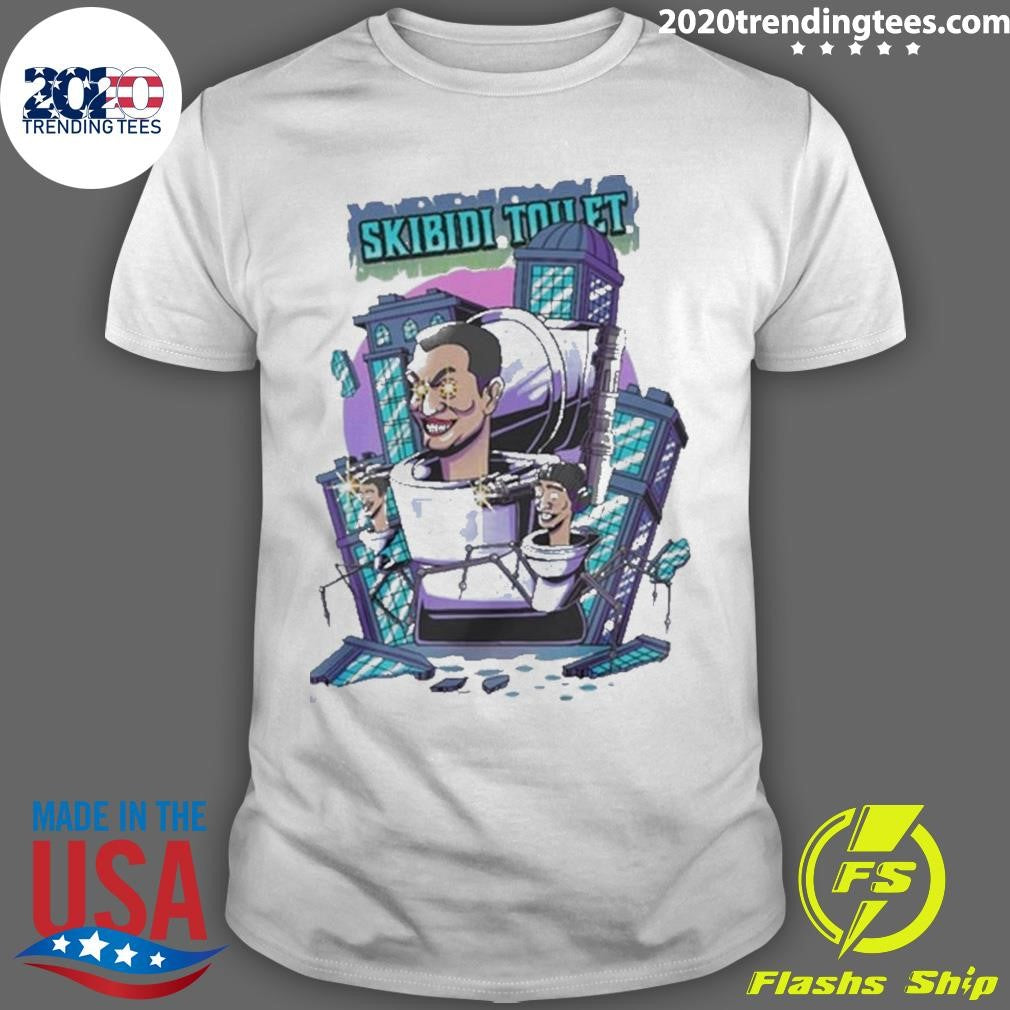 Nice Skibidi Toilet - Adult & Kids T-Shirts, Sweatshirts & Hoodies apparel design preview 1