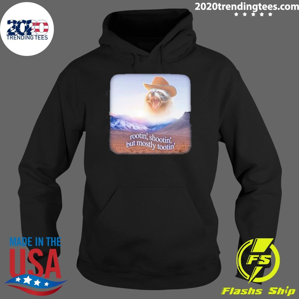 Nice Snazzy Seagull Rootin' Shootin' But Mostly - Adult & Kids T-Shirts, Sweatshirts & Hoodies apparel design preview 2