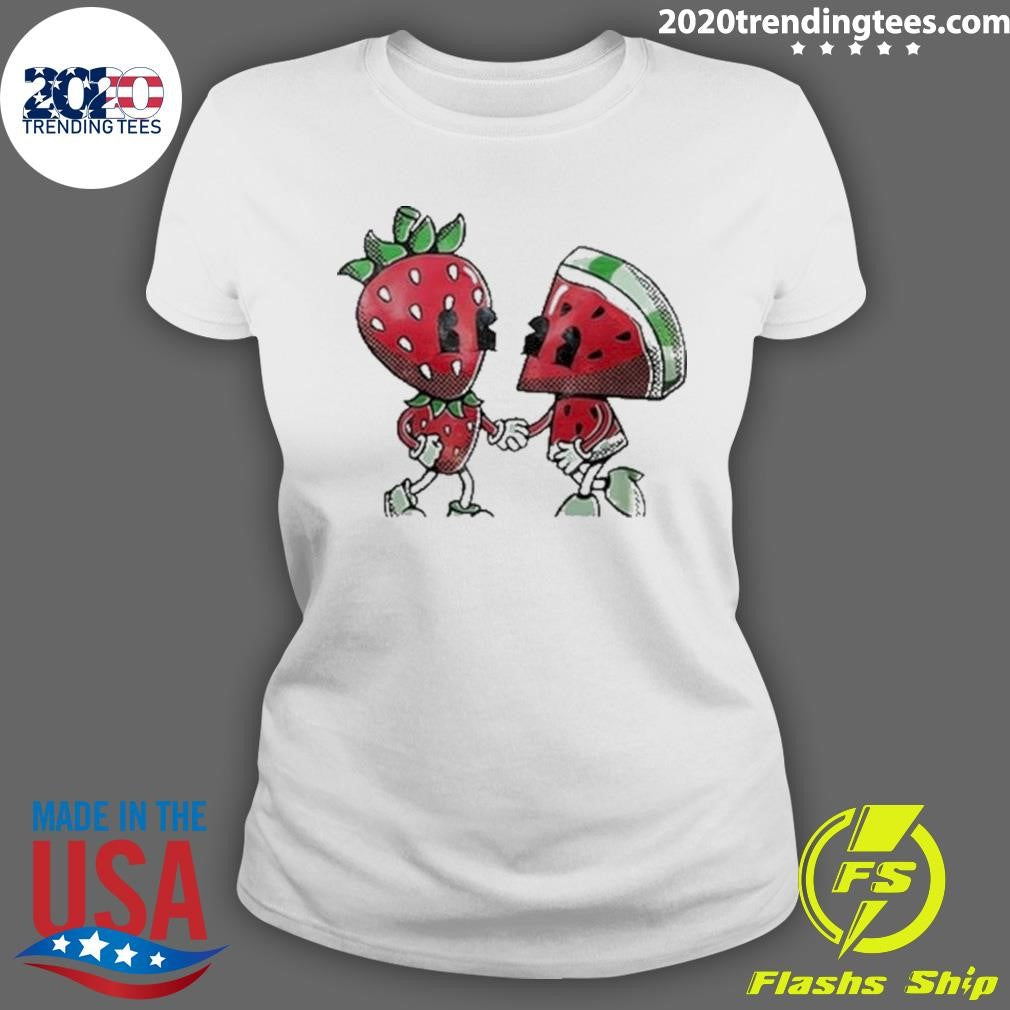 Nice Strawberry Watermelon - Adult & Kids T-Shirts, Sweatshirts & Hoodies apparel design preview 3