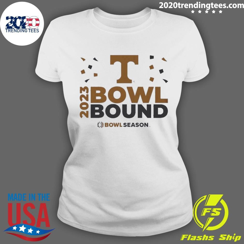 Nice Tennessee Volunteers 2023 Bowl Season Bound - Adult & Kids T-Shirts, Sweatshirts & Hoodies apparel design preview 3