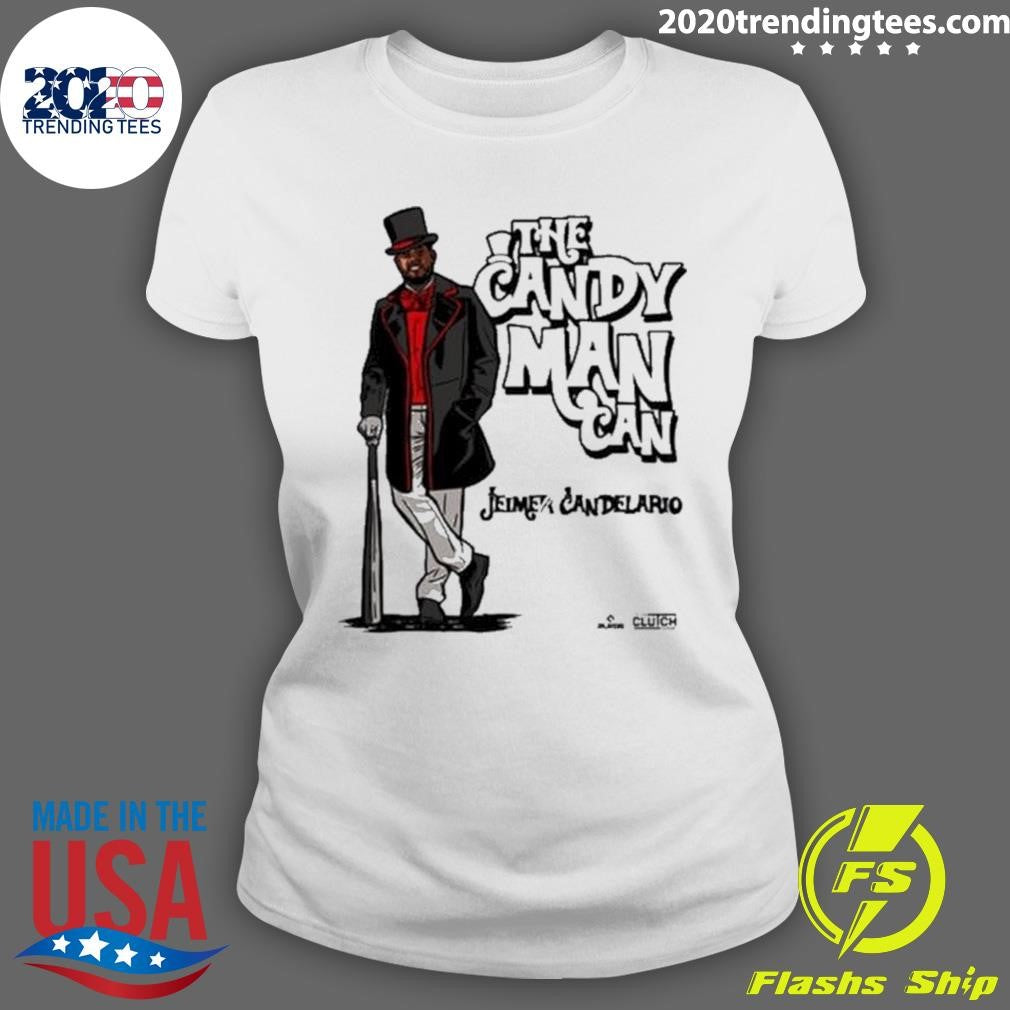 Nice The Candy Man Can Jeimer Candelario - Adult & Kids T-Shirts, Sweatshirts & Hoodies apparel design preview 3