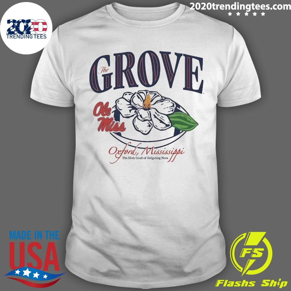 Nice The Grove Ole Miss Oxford Mississippi Holy Grail - Adult & Kids T-Shirts, Sweatshirts & Hoodies apparel design preview 1