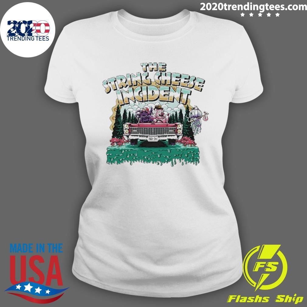 Nice The String Cheese Incident Tour 2024 - Adult & Kids T-Shirts, Sweatshirts & Hoodies apparel design preview 3