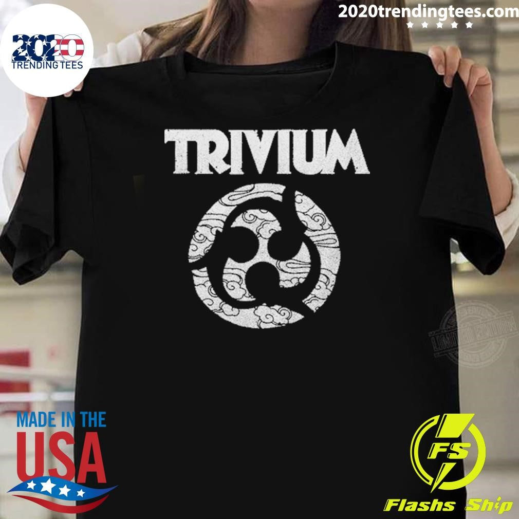 Nice Trivium Swirl Logo - Adult & Kids T-Shirts, Sweatshirts & Hoodies apparel design preview 1