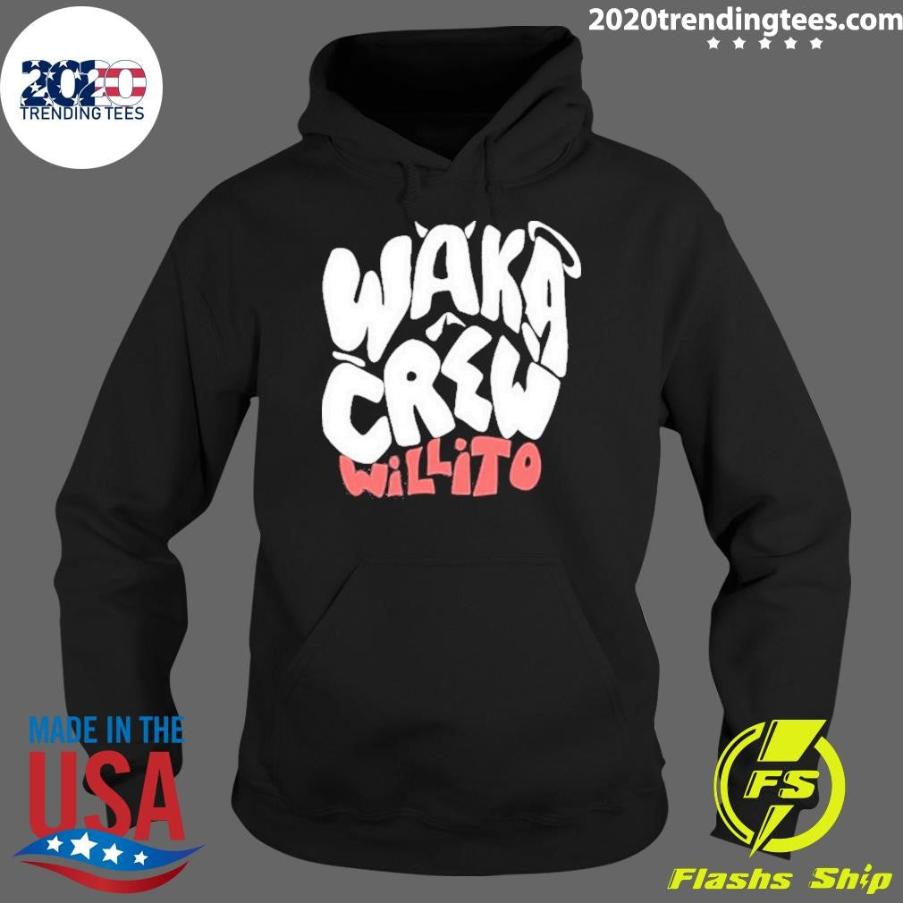 Nice Waka Crew Washed Powder - Adult & Kids T-Shirts, Sweatshirts & Hoodies apparel design preview 2