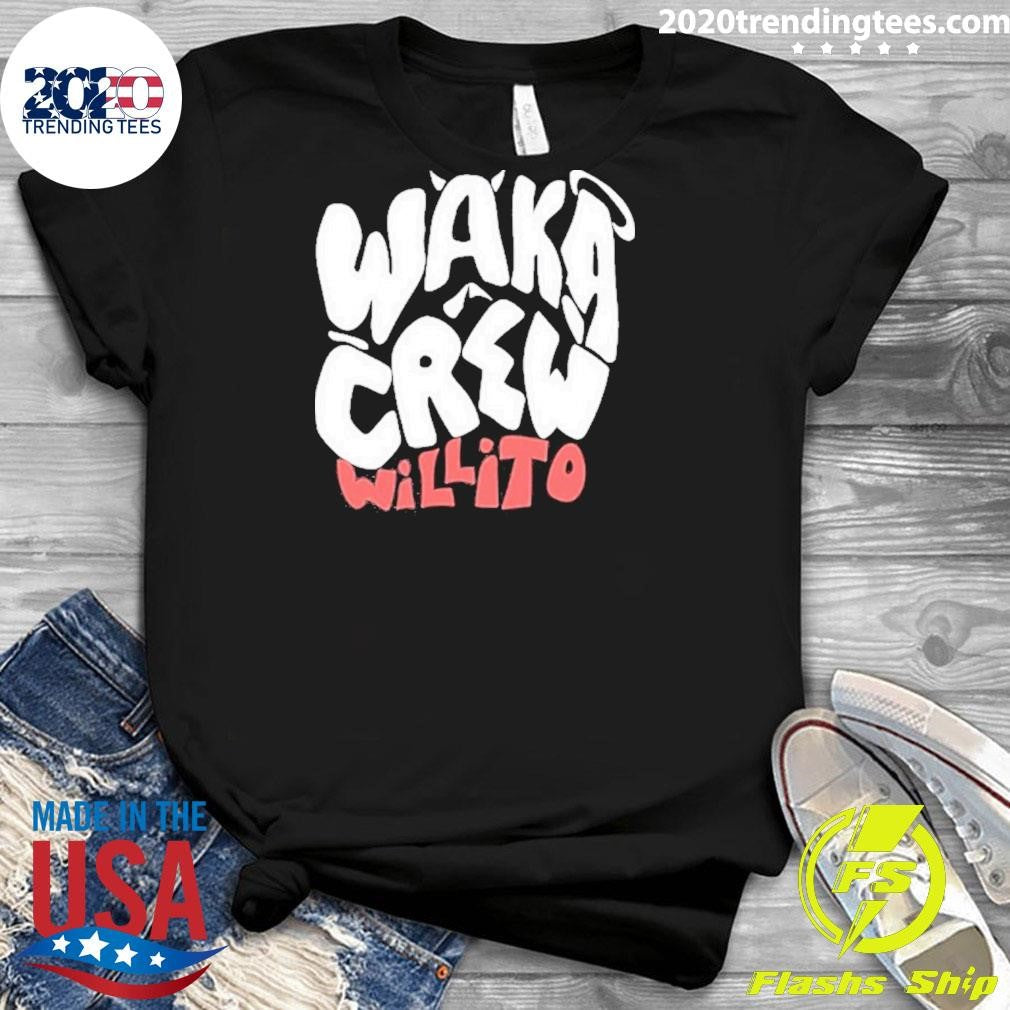 Nice Waka Crew Washed Powder - Adult & Kids T-Shirts, Sweatshirts & Hoodies apparel design preview 3