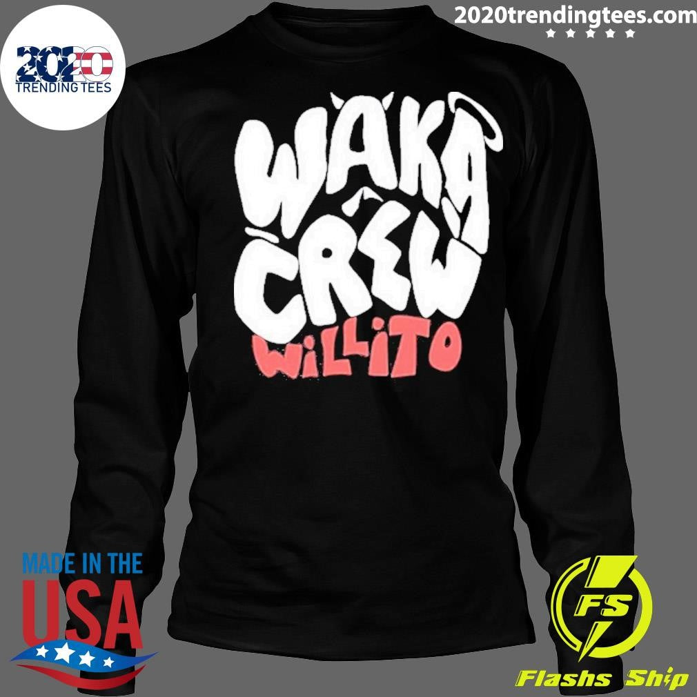 Nice Waka Crew Washed Powder - Adult & Kids T-Shirts, Sweatshirts & Hoodies apparel design preview 4