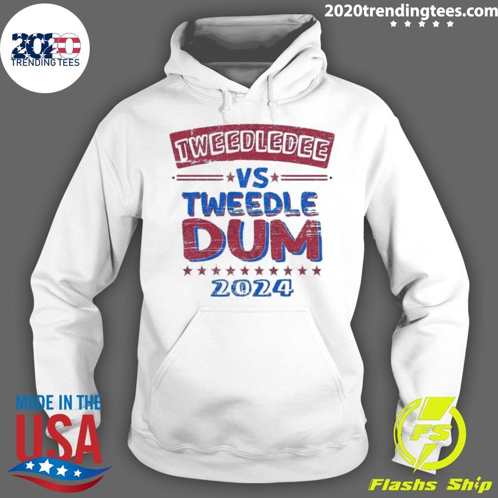 Nice Weedledee Vs Tweedledum 2024 - Adult & Kids T-Shirts, Sweatshirts & Hoodies apparel design preview 2