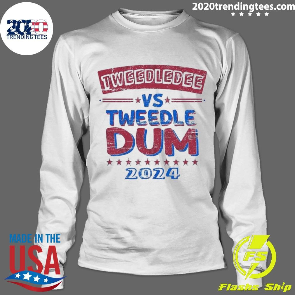 Nice Weedledee Vs Tweedledum 2024 - Adult & Kids T-Shirts, Sweatshirts & Hoodies apparel design preview 4