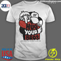 Nice aF Hug Your Bros - Adult & Kids T-Shirts, Sweatshirts & Hoodies apparel design preview 1