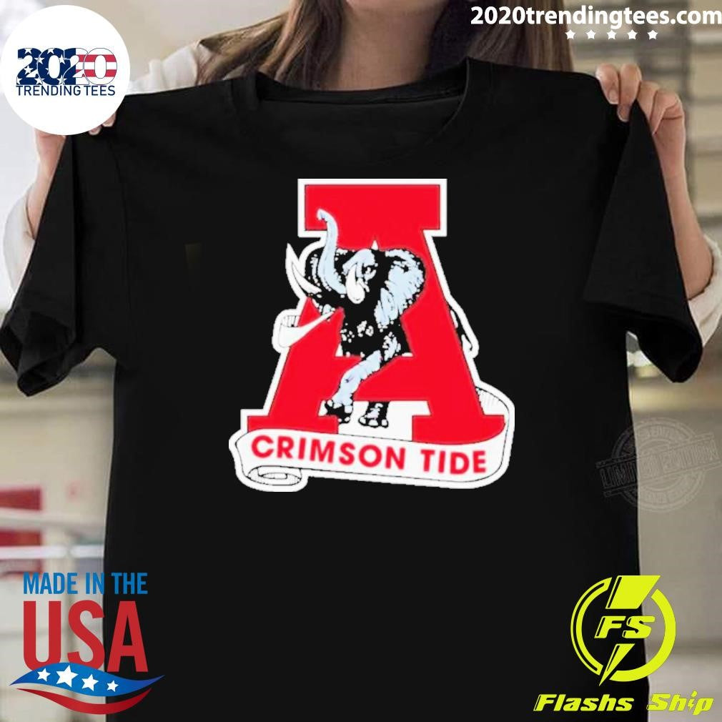 Nice alabama Crimson Tide Logo - Adult & Kids T-Shirts, Sweatshirts & Hoodies apparel design preview 1