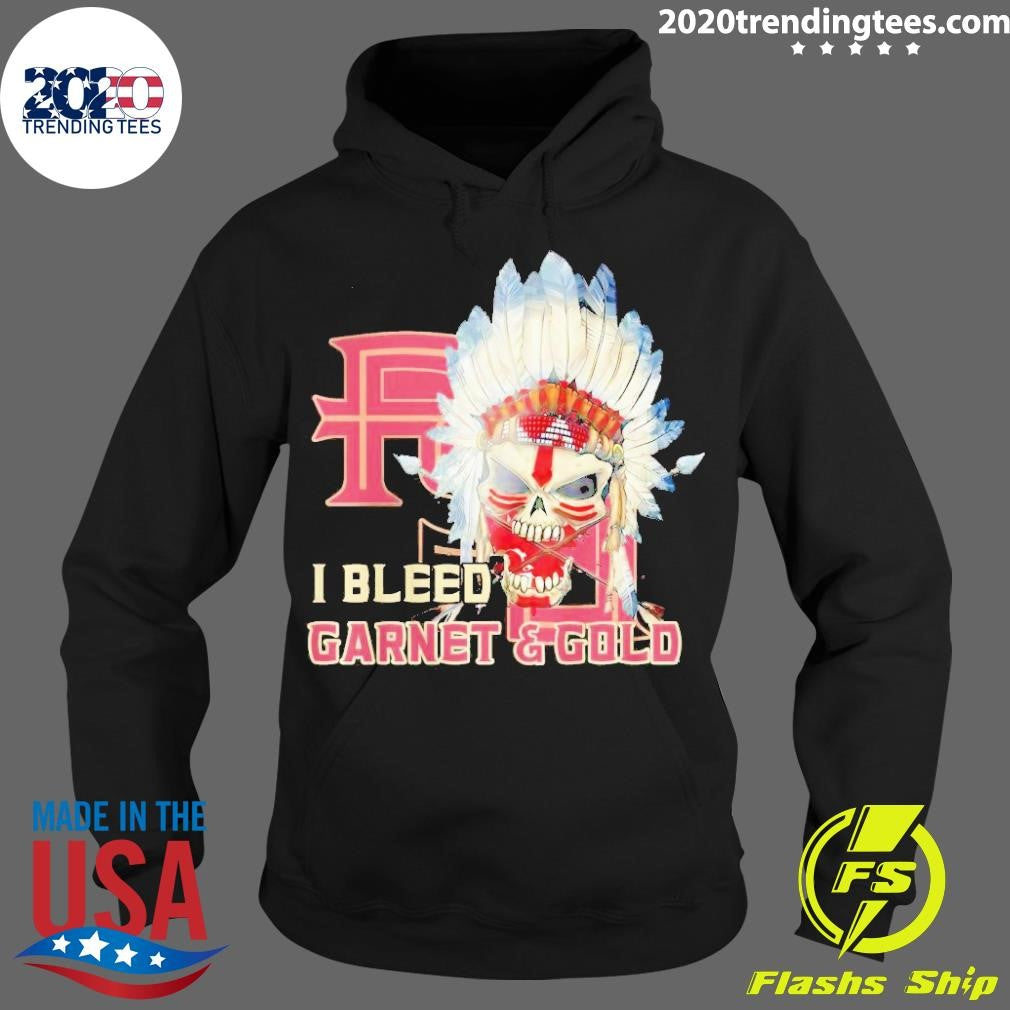 Nice florida State Seminoles I Bleed Garnet And Gold - Adult & Kids T-Shirts, Sweatshirts & Hoodies apparel design preview 2