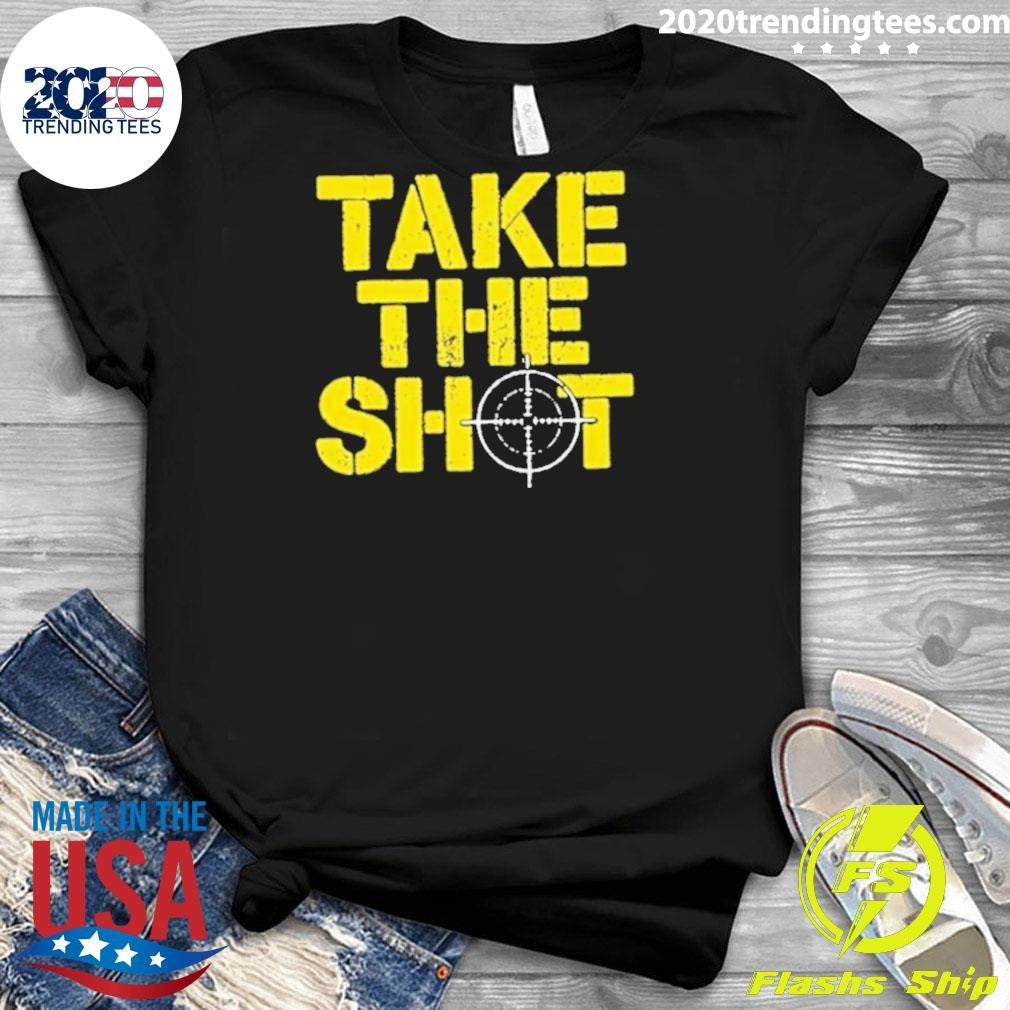 Nice front Toward Enemy Take The Shot - Adult & Kids T-Shirts, Sweatshirts & Hoodies apparel design preview 3