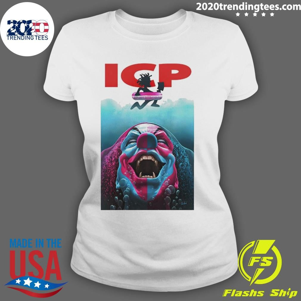 Nice insane Clown Posse Jaws - Adult & Kids T-Shirts, Sweatshirts & Hoodies apparel design preview 3