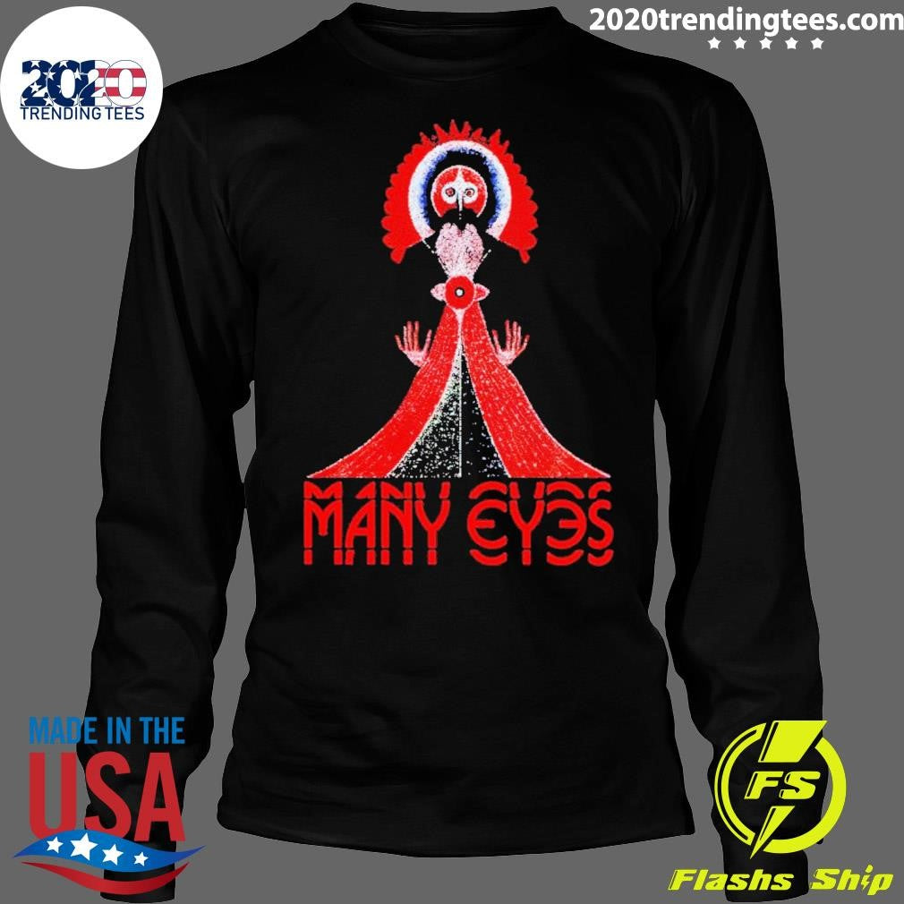 Nice many Eyes Music Mystic Man - Adult & Kids T-Shirts, Sweatshirts & Hoodies apparel design preview 4