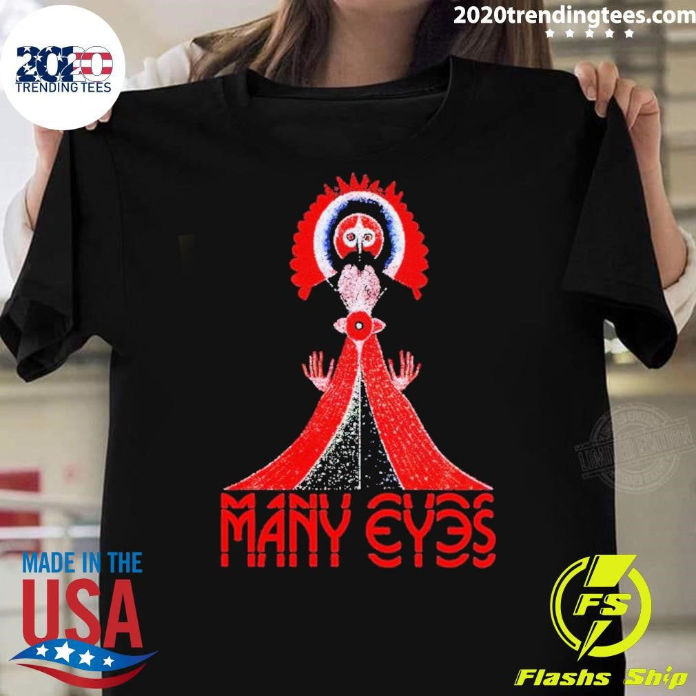 Nice many Eyes Music Mystic Man - Adult & Kids T-Shirts, Sweatshirts & Hoodies apparel design preview 1