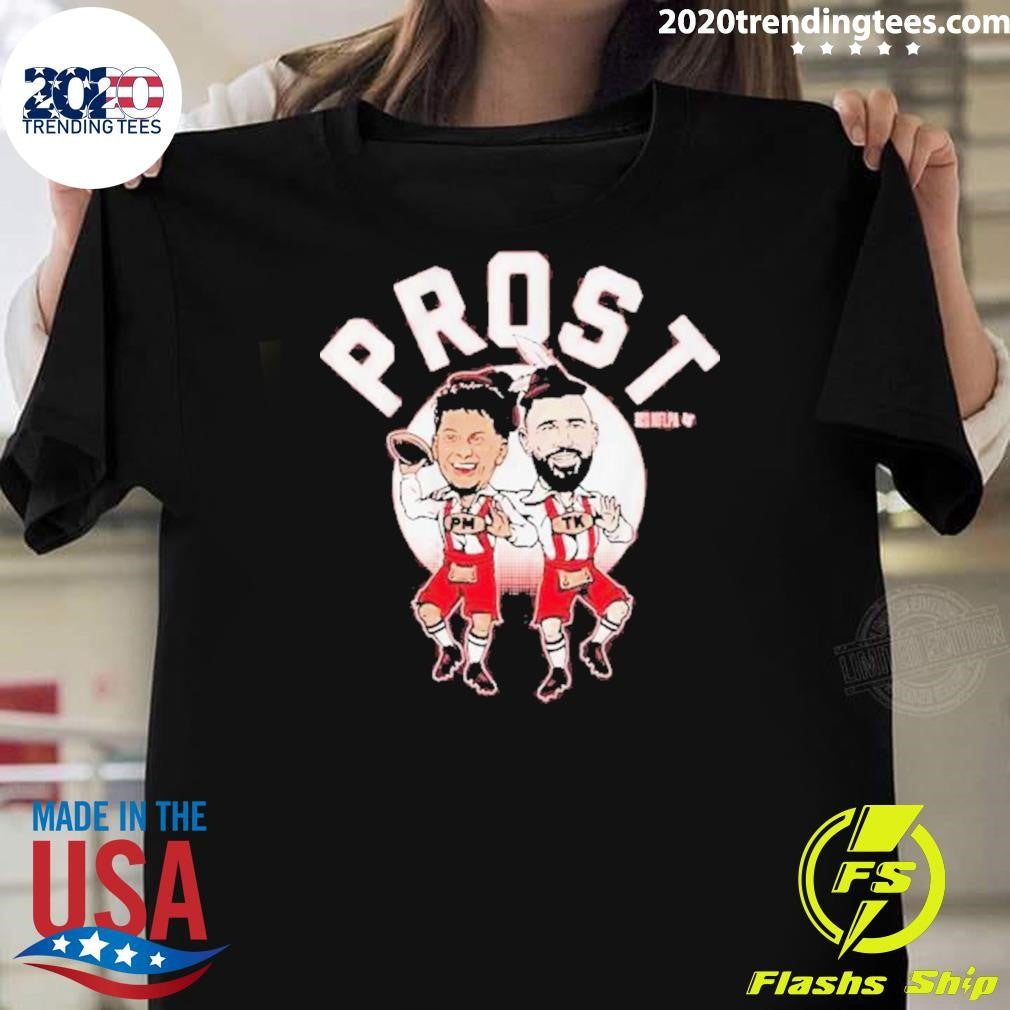 Nice patrick Mahomes Travis Kelce Germany Game - Adult & Kids T-Shirts, Sweatshirts & Hoodies apparel design preview 1