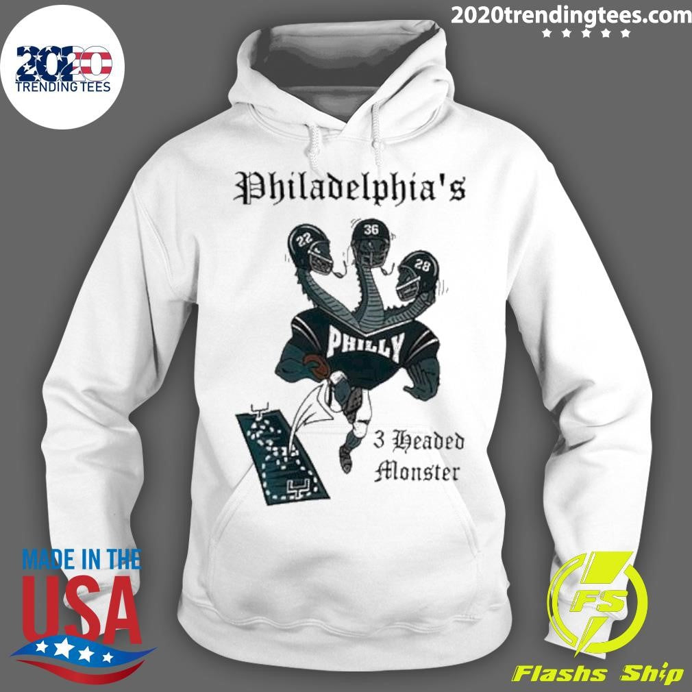 Nice philadelphia's 3 Headed Monster - Adult & Kids T-Shirts, Sweatshirts & Hoodies apparel design preview 2
