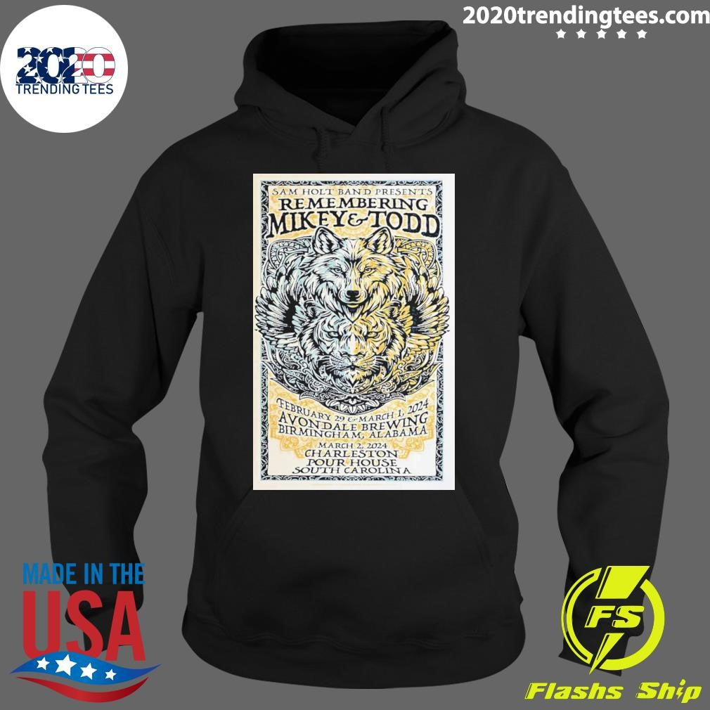 Nice sam Holt Band Event Avondale Brewing Company - Adult & Kids T-Shirts, Sweatshirts & Hoodies apparel design preview 2