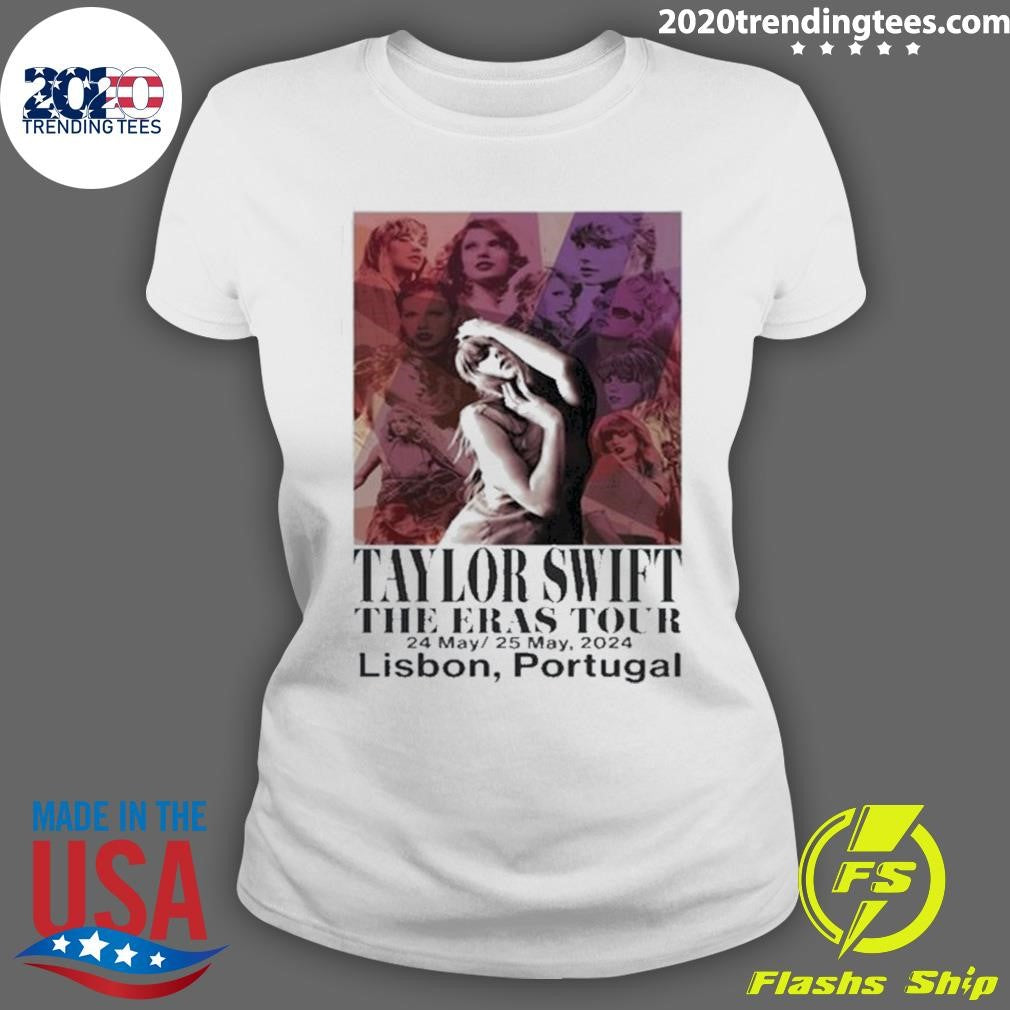 Nice taylor Sw Tour Lisbon, Portugal 2024 - Adult & Kids T-Shirts, Sweatshirts & Hoodies apparel design preview 3