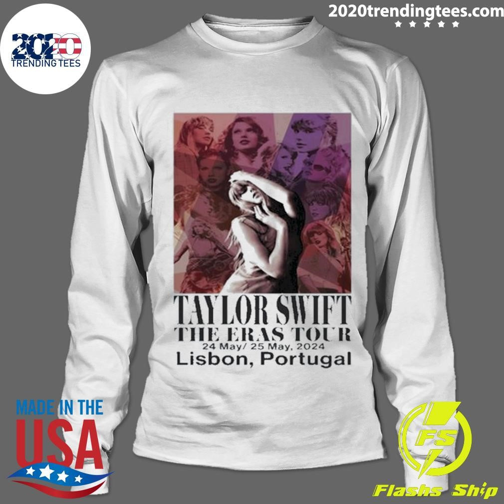Nice taylor Sw Tour Lisbon, Portugal 2024 - Adult & Kids T-Shirts, Sweatshirts & Hoodies apparel design preview 4