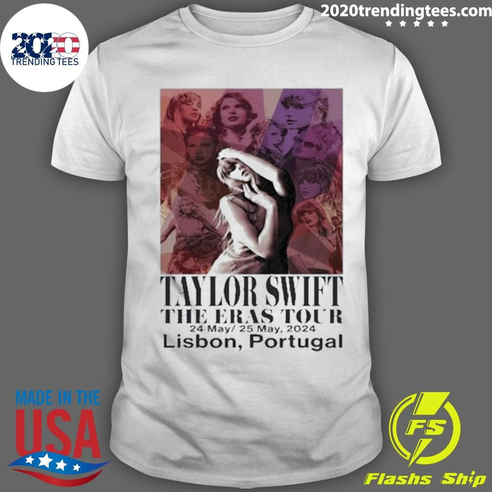 Nice taylor Sw Tour Lisbon, Portugal 2024 - Adult & Kids T-Shirts, Sweatshirts & Hoodies apparel design preview 1